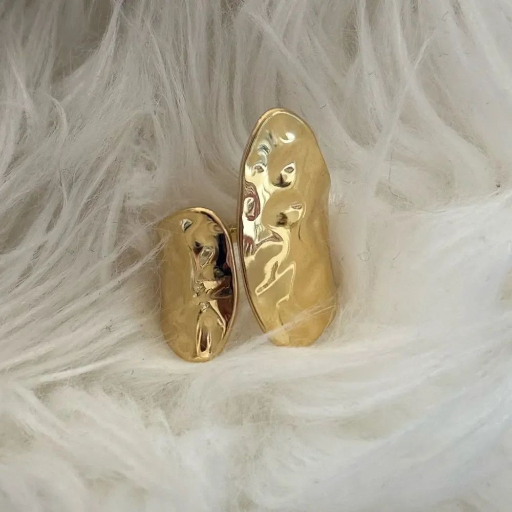 Gold Abstract ring
